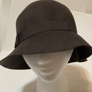 J.JILL BROWN WOOL HAT